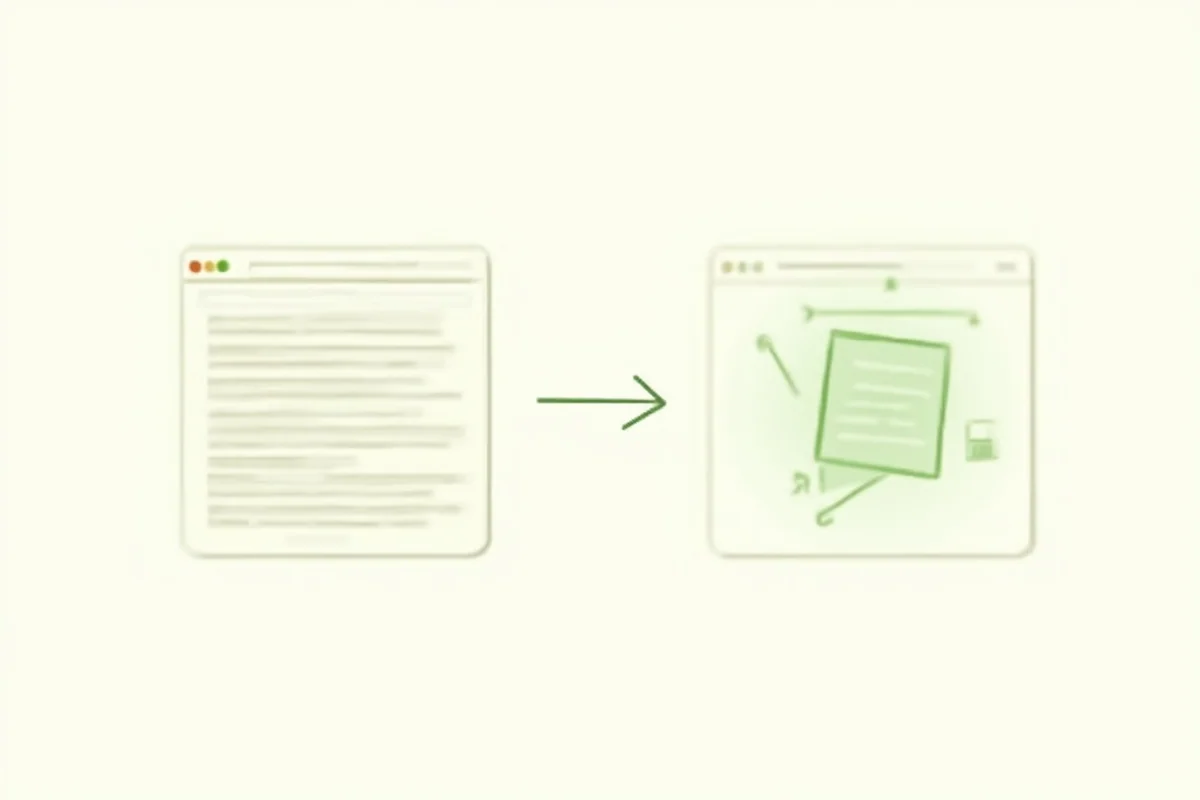 Split diagram showing a website feeding both classic Google results and AI answer engines with citations